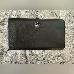 Chanel black wallet